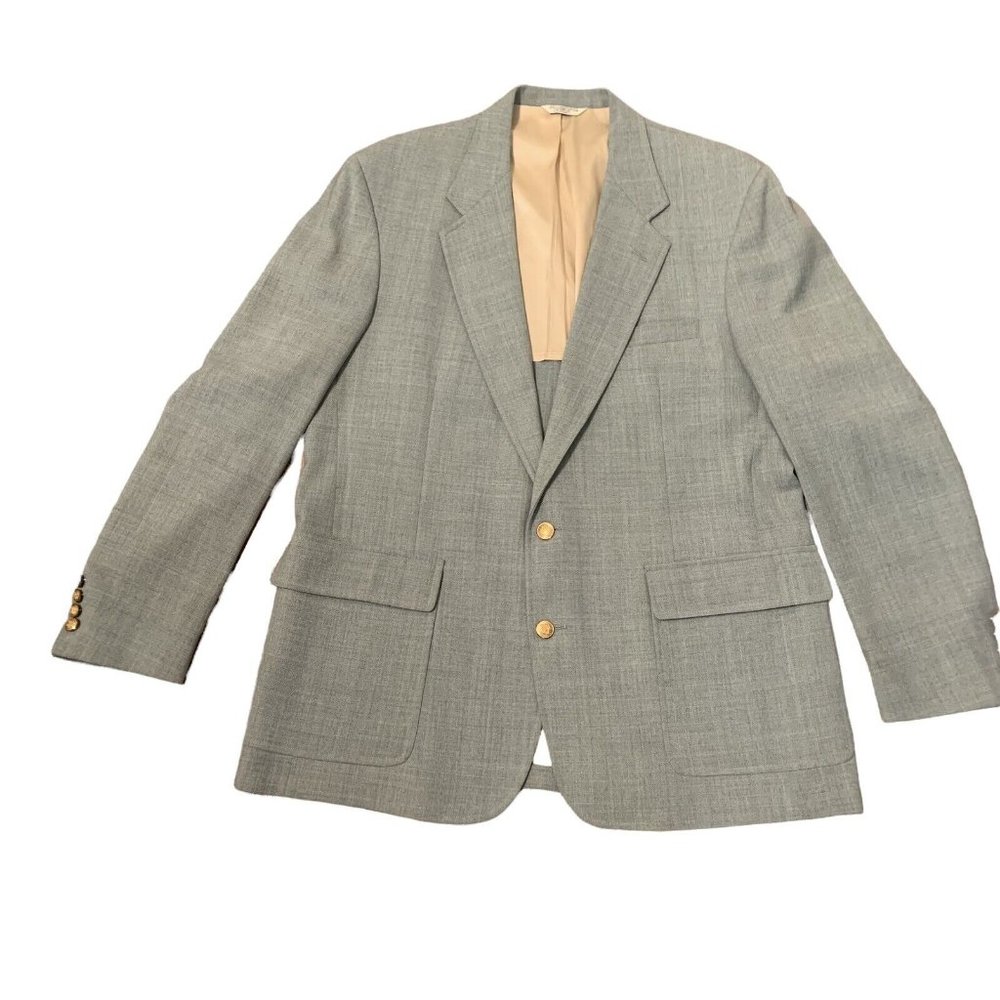 Blazer Mens Jacket Vintage XXL Palm Beach Tailored in USA For  Mr Big & Tall - Picture 5 of 12